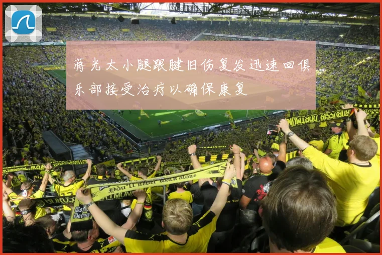 蒋光太小腿跟腱旧伤复发迅速回俱乐部接受治疗以确保康复